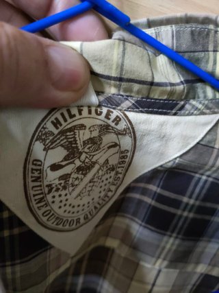 Camisa Tommy Hilfiger Cuadros Talla M
