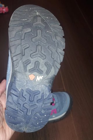 Botas Trekking Niña Quechua Waterproof T.29