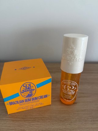 Sol de Janeiro Brazilian Bum Bum Cream y Perfume.