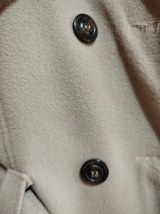 Chaqueta gabardina niña beige