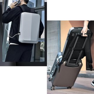 Mochila Rígida Expandible Antirrobo Impermeable