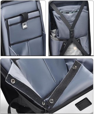 Mochila Rígida Expandible Antirrobo Impermeable