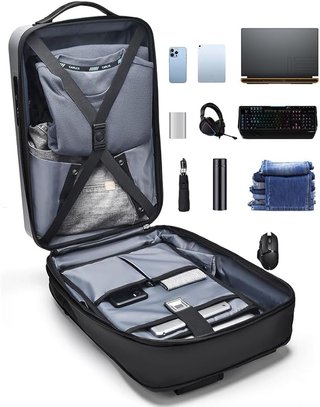 Mochila Rígida Expandible Antirrobo Impermeable