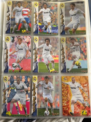 Cartas Fútbol Real Madrid 2013