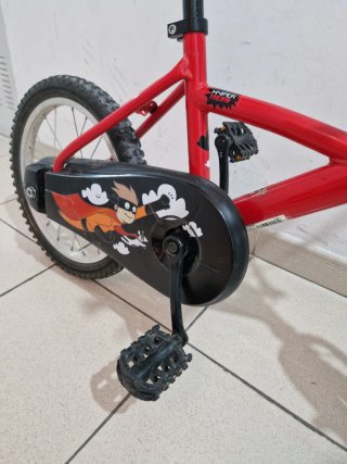 Bicicleta infantil Btwin roja