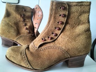 Botas Romera Ante Tacon Marron