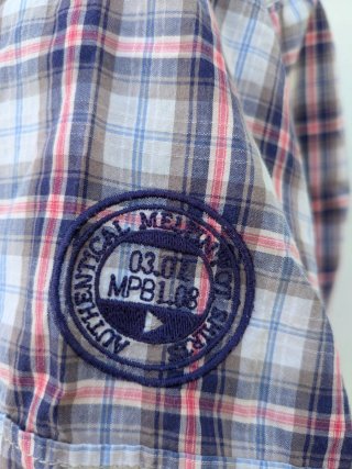 MELTIN POT camicia quadri donna XL cotone