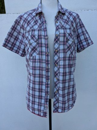 MELTIN POT camicia quadri donna XL cotone