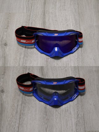 Pack FOX: Gafas + Guantes + Lente Extra 158