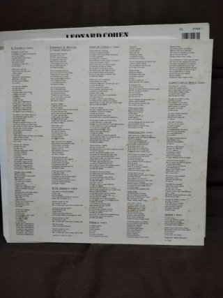 Leonard Cohen - The Future Vinilo