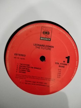 Leonard Cohen - The Future Vinilo