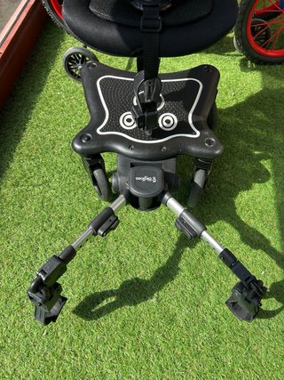 Patinete con asiento para carrito bebé