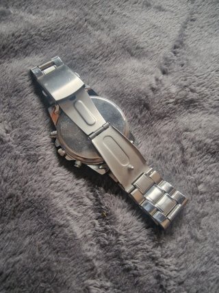 Reloj Soki Elegante Plata y Negro