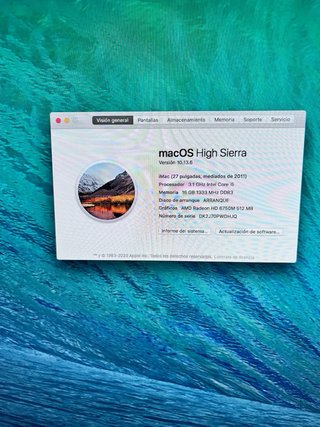 iMac 27 2011 Argento