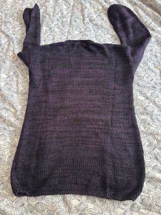 Jersey punto manga 3/4 con bolsillos