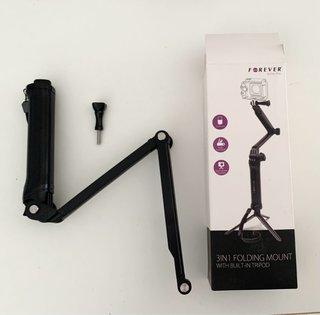 Supporto/asta Forever 3 in 1 per action cam