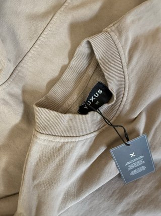 Sudadera YUXUS gris bordada
