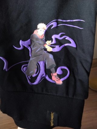 Sudadera Jujutsu Kaisen Negra