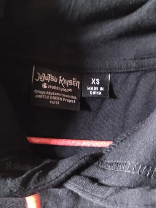Sudadera Jujutsu Kaisen Negra