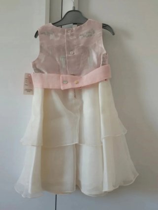 Vestido evento ceremonia niña 18 meses