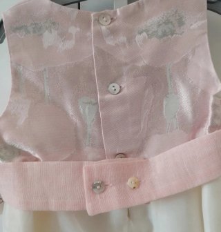 Vestido evento ceremonia niña 18 meses