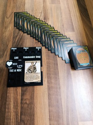 Mazo Commander Abdel Cartas Magic OFERTA LOTE mtg