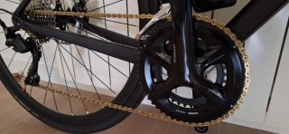 Bicicleta de carretera Cube de carbono talla 54