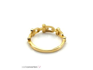 sortija oro 18k con circonita