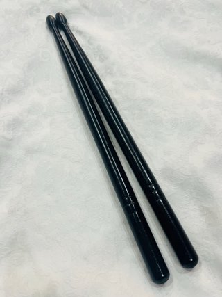 Baquetas de tambor de ébano