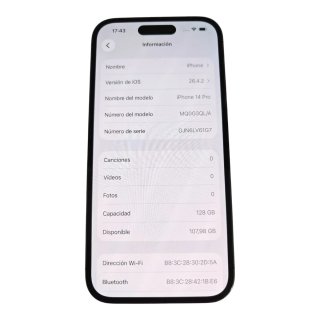iPhone 14 Pro 128GB Space Gray