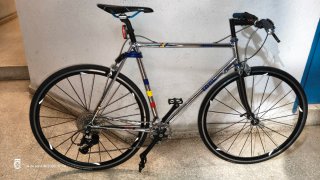 Bicicleta Urbana Cromada