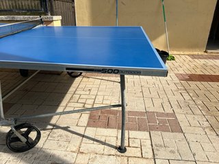 Mesa de ping pong plegable Decathlon