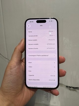 iPhone 15 256GB Rosa