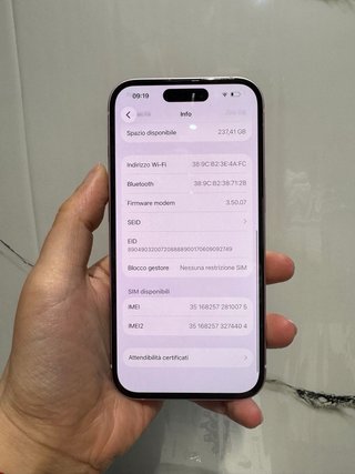 iPhone 15 256GB Rosa