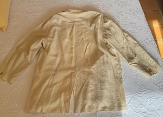 Chaqueta Antonio Miro Lino Seda Beige