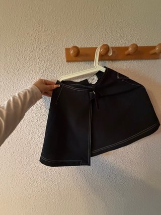 Abrigo largo vintage con cuello de pelo