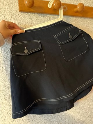 Abrigo largo vintage con cuello de pelo