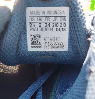 Scarpe ginnastica Adidas bambina n.34