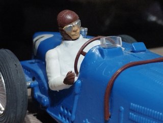 Scalextric C95 Bugatti (1934) Azul