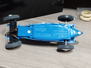 Scalextric C95 Bugatti (1934) Azul