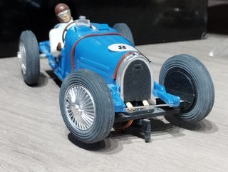 Scalextric C95 Bugatti (1934) Azul