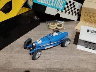 Scalextric C95 Bugatti (1934) Azul
