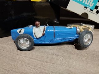 Scalextric C95 Bugatti (1934) Azul