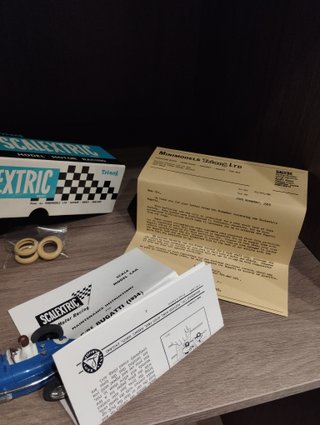 Scalextric C95 Bugatti (1934) Azul