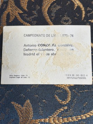 Cromo Futbol Atila Kasac Logroñés