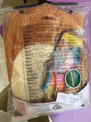 Disfraz Bebé Oso Peluche