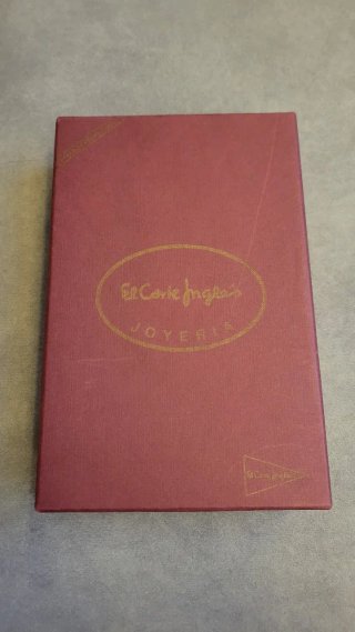 Joyero Viaje Piel El Corte Inglés burdeos