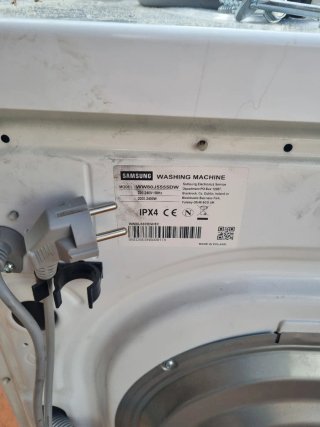 Lavadora Samsung. LEER. Sin puerta