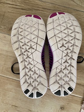 Nike Free RN Flyknit Talla 40 Morado