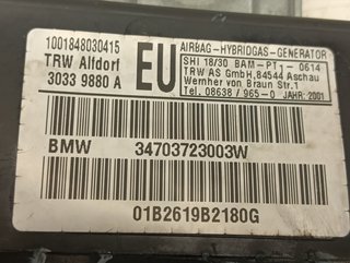 AIRBAG LATERAL DELANTERO DERECHO BMW SERIE 3 BERL